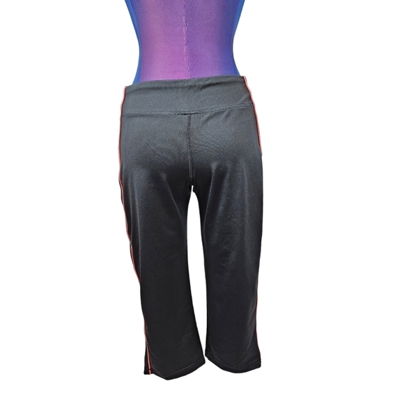 Adidas Straight Leg Capri Activewear Pants Gray and Coral‎ Size Small Women's - Picture 5 of 8